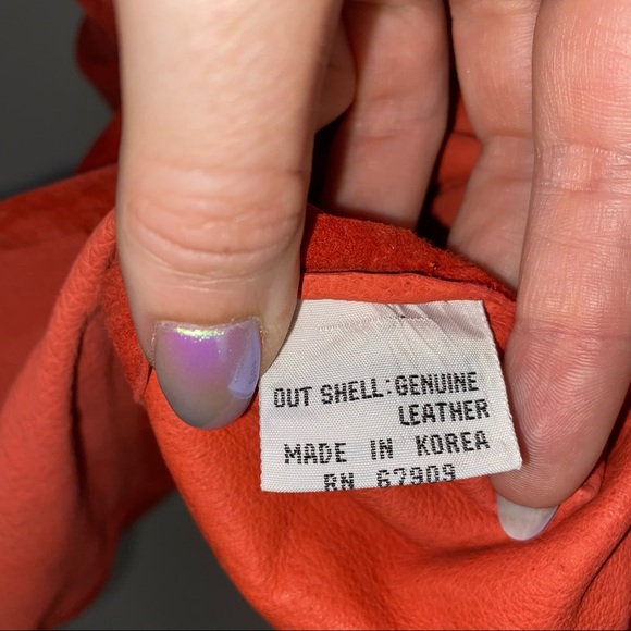 Vintage Suede Leather Shirt Jacket - Picture 8 of 8